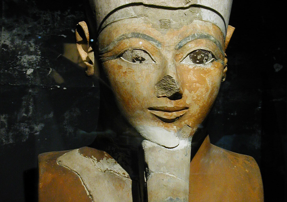 Wizerunek Hatszepsut odnaleziony w Luksorze