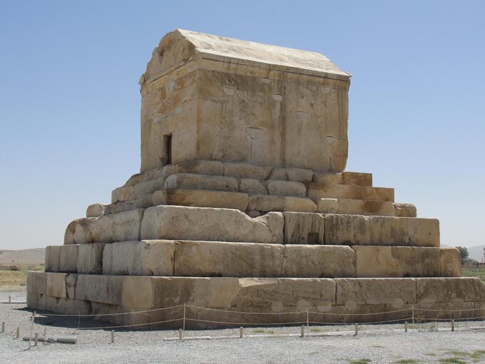 Grobowiec Cyrusa Wielkiego w Pasargadach