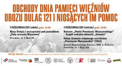 Obchody Dnia Pamięci Więźniów Obozu Dulag 121 i Niosących Im Pomoc 2-3...