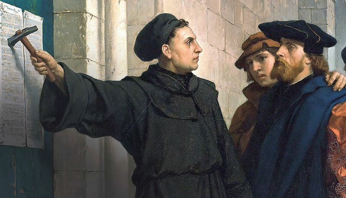 Marcin Luter na obrazie Ferdinanda Pauwelsa z 1872 roku