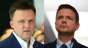 Politolog: Hołownia i Trzaskowski idą na zwarcie polityczne