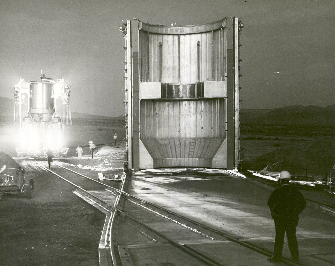 Test amerykańskiego silnika jądrowego dla rakiet, 1967 rok.