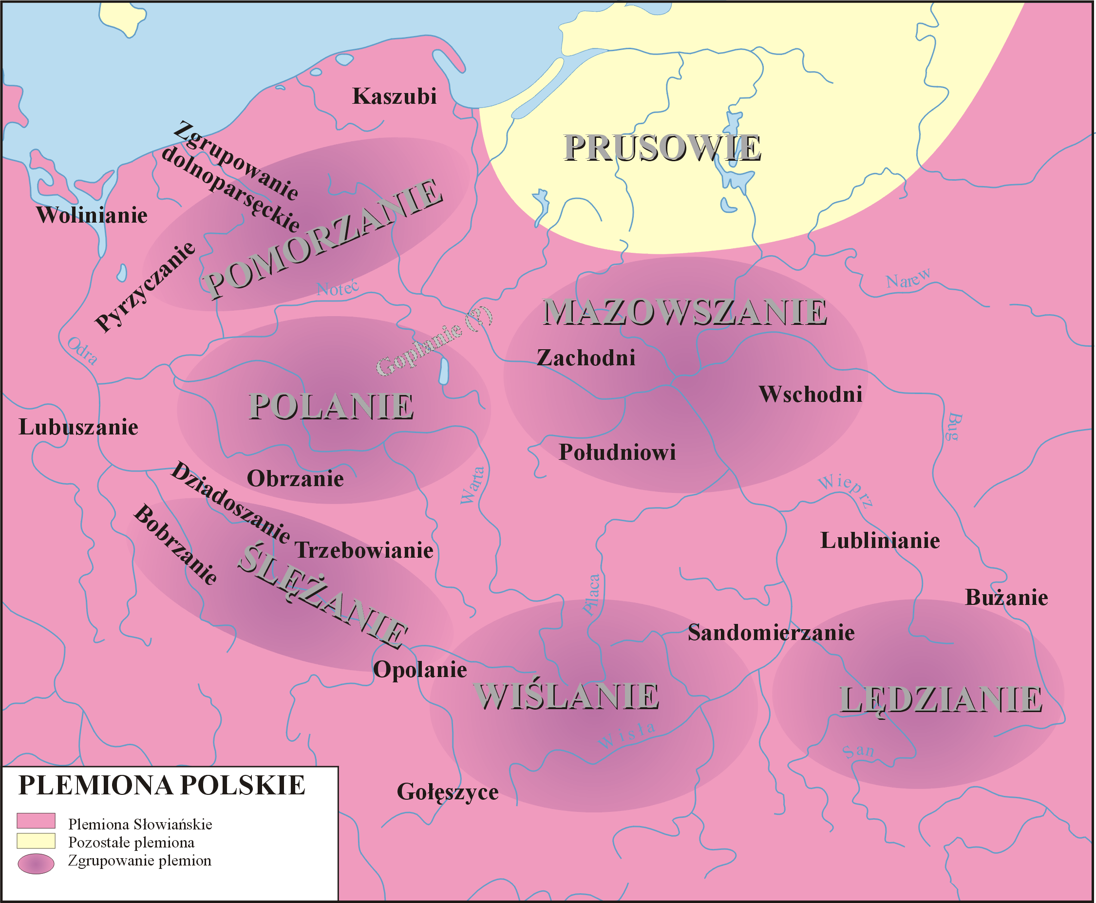 Plemiona polskie w IX i X wieku