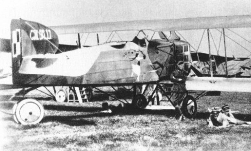 Breguet 14A2 39. Eskadry Breguetów (16. eskadry wywiadowczej) w Kijowie, 1920