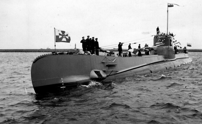 ORP "Orzeł" w lutym 1939 r.