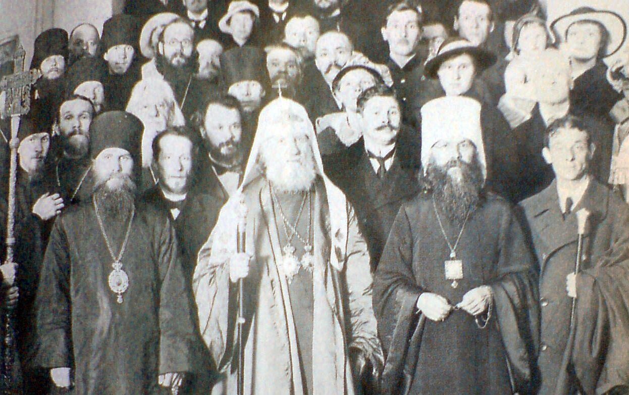 Wizyta patriarchy Tichona w Piotrogrodzie, 1918