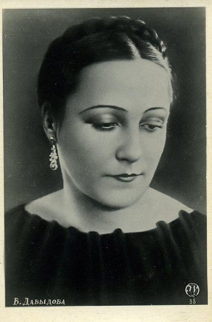 Wiera Dawydowa, 1938 r.