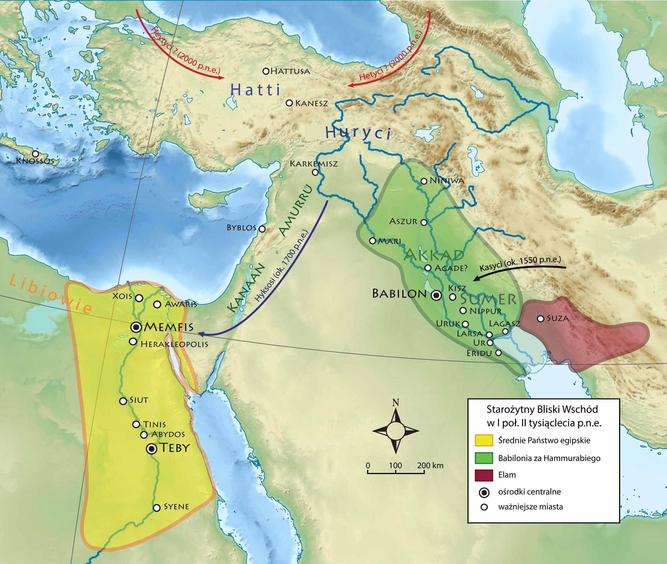 Mezopotamia w II tysiącleciu p.n.e.