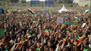 Wojna w Etiopii. Demonstranci krytykują postawę USA