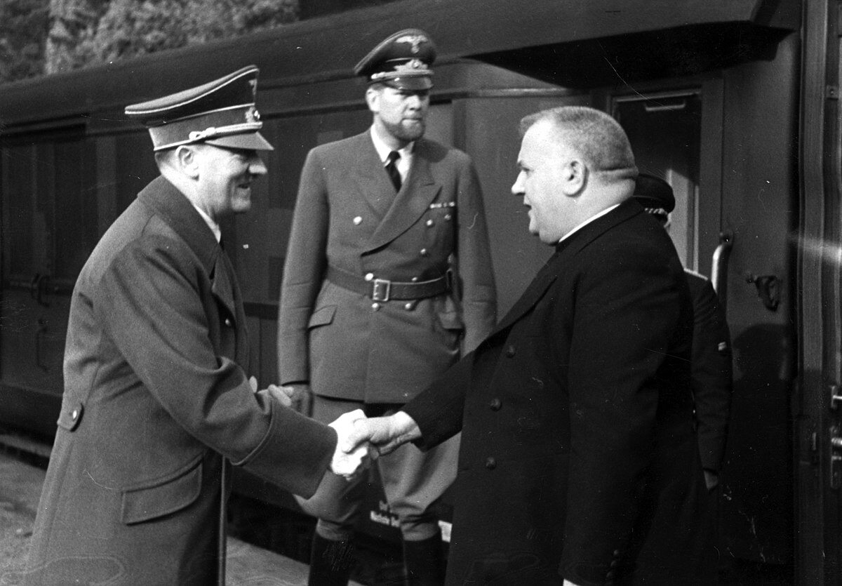 Jozef Tiso i Adolf Hitler, 1941 rok