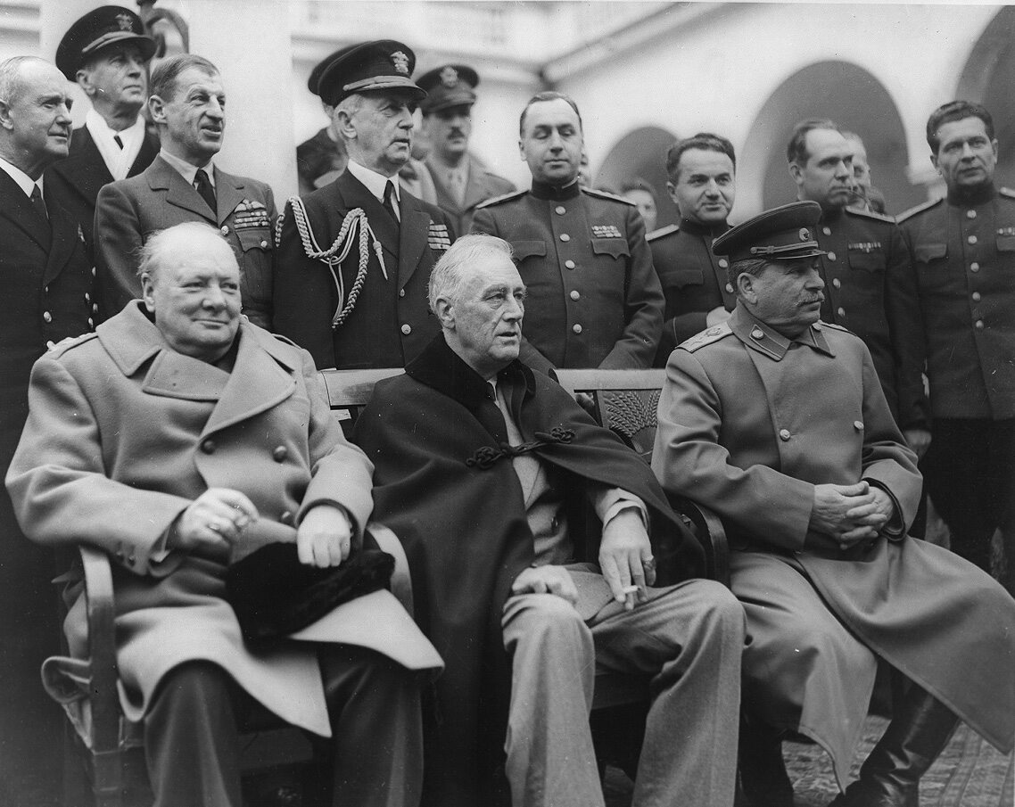 Konferencja w Jałcie, luty 1945 r.