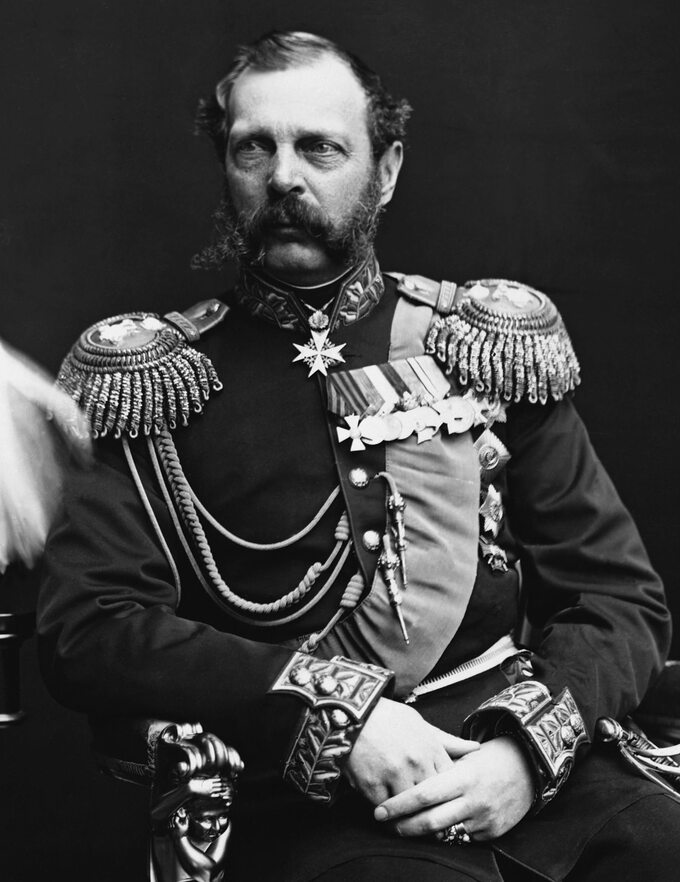 Aleksander II. Fotografia wykonana między 1878 a 1881
